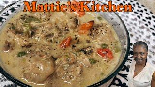 Old Fashion Chicken and Dumplings from Scratch | Easy Chicken and Dumpling Recipe | Mattie’s Kitchen
