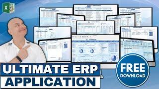 Master The ULTIMATE ERP Application In Excel: Build Big Apps FAST! [Masterclass + FREE Download]