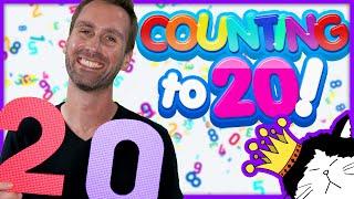  Counting to 20! | 1-20 Counting Song for Kids | Mooseclumps | Kids Learning Videos for Toddlers