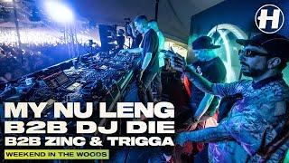 My Nu Leng B2B DJ Zinc B2B DJ Die & Trigga | Live @ Hospitality Weekend In The Woods 2021