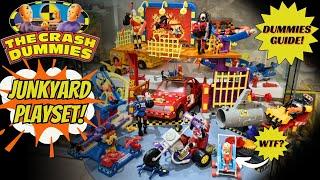 The Incredible Crash Dummies Junkyard Playset Review & Dummies Guide to the Tyco Toy Line!