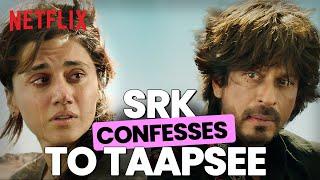 SRK’s LOVE Confession to Taapsee on the Train! ️| #Dunki | Netflix India