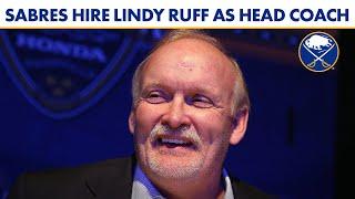 The Buffalo Sabres Announce They've Hired Lindy Ruff As Head Coach