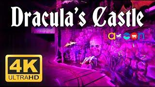 Dracula's Castle (4K Extreme Low-Light) POV - Lagoon Amusement Park