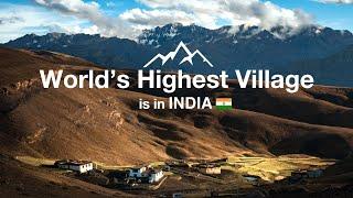 INDIAN VILLAGE at 15000 ft | World’s highest Village | Komic | Spiti Valley | EP- 02