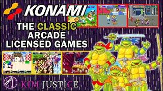 The Story of Konami's Classic Arcade Licensed Games | Kim Justice