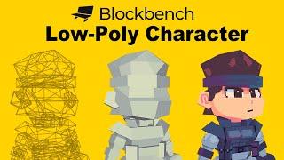 Low-Poly Character Model in Blockbench | Timelapse & Commentary