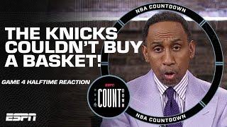 Stephen A. reacts to Knicks being down 28 at the half  THEY LOOK LIFELESS | NBA Countdown