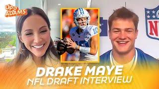 QB Drake Maye on Throwing with Philip Rivers, Footwork Criticism, Sam Howell Relationship, & More