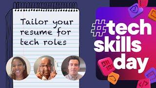 Tech Skills Day 2024 | How to craft your resume to land a tech job