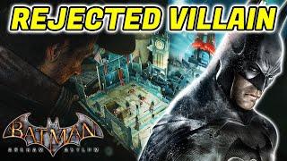 Batman Arkham Asylum's Rejected Supervillain
