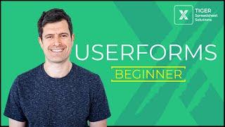 Excel Userforms for Beginners (9/10) – Use Excel VBA to Create A Userform and Manage a Database