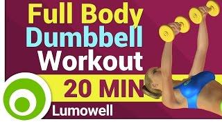 Full Body Dumbbell Workout for Women
