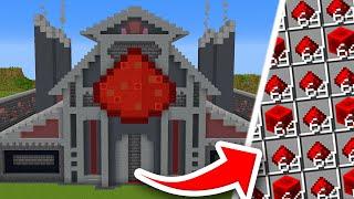 I Built a REDSTONE FACTORY in Minecraft Hardcore