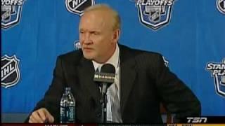 Lindy Ruff mad at refs